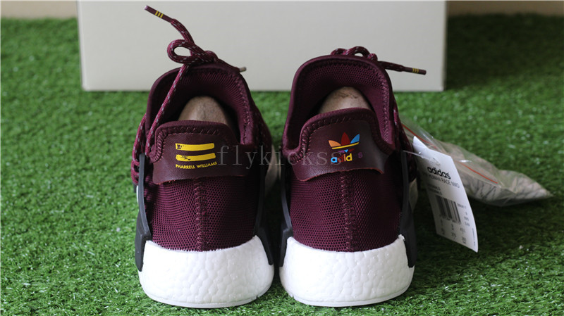 Real Boost Parrell Williams Adidas NMD Family & Friend Wine Red